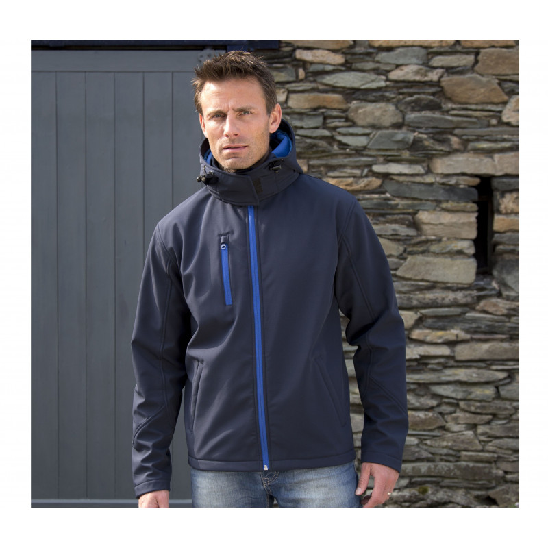 Veste Softshell à capuche Result
