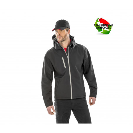 Veste Softshell à capuche Result