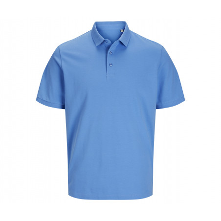 Polo en coton organique Jack and jones blanks