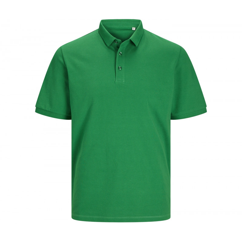 Polo en coton organique Jack and jones blanks