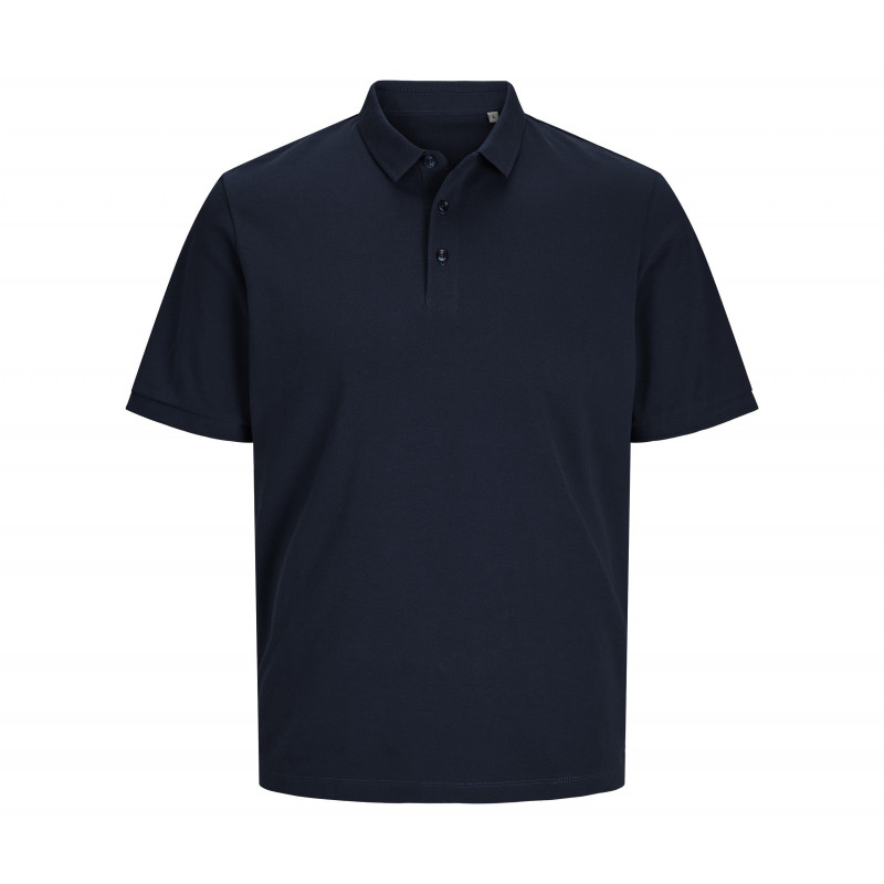 Polo en coton organique Jack and jones blanks