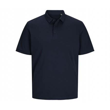 Polo en coton organique Jack and jones blanks