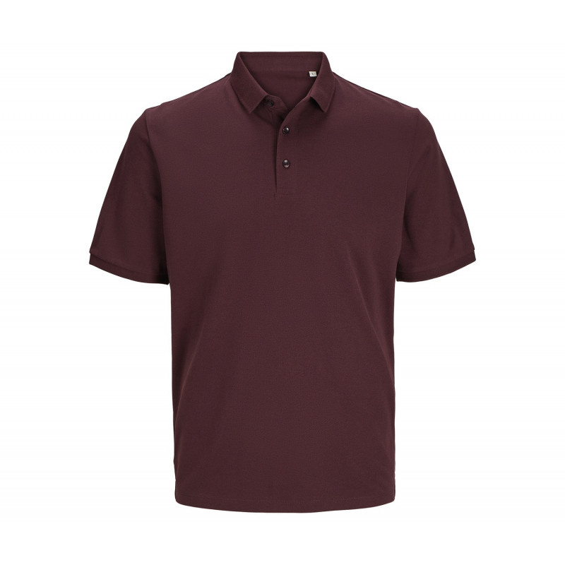Polo en coton organique Jack and jones blanks