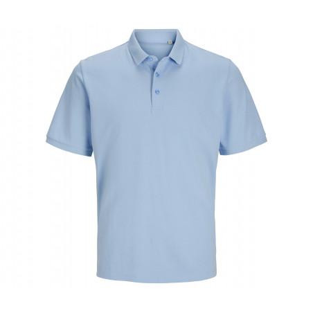 Polo en coton organique Jack and jones blanks