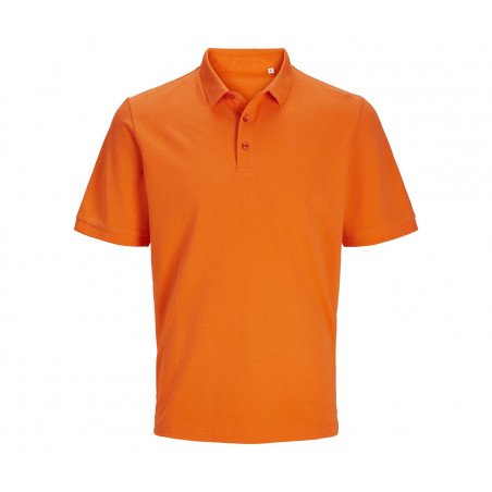 Polo en coton organique Jack and jones blanks